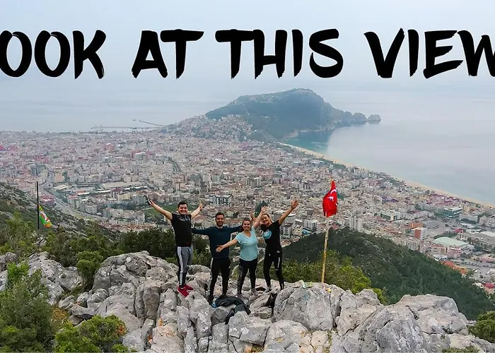 A Dreamy Luxury One-Bedroom Apartment With Special Views Of The Forest, Sea And Sunset * Alanya