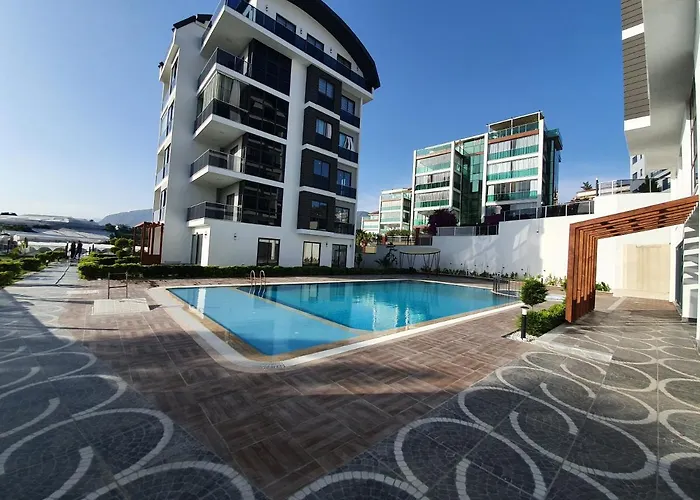 A Dreamy Luxury One-Bedroom Apartment With Special Views Of The Forest, Sea And Sunset * Alanya