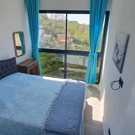 A Dreamy Luxury One-bedroom With Special Views Of The Forest, Sea And Sunset Apartment Alanya