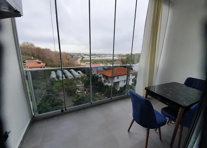 A Dreamy Luxury One-Bedroom Apartment With Special Views Of The Forest, Sea And Sunset * אלאניה